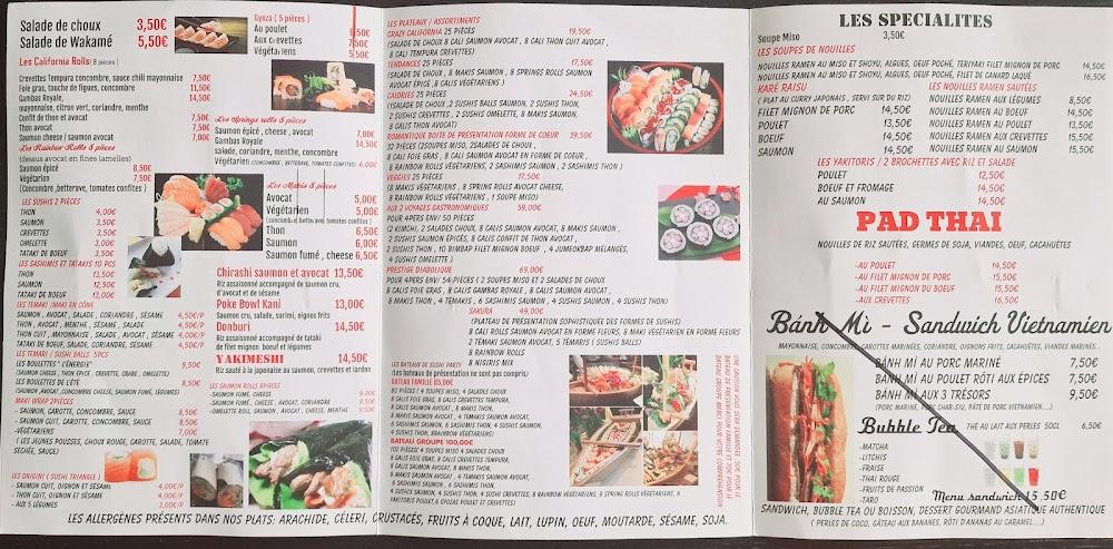 Sushi et Kimchi - Menu Image 3